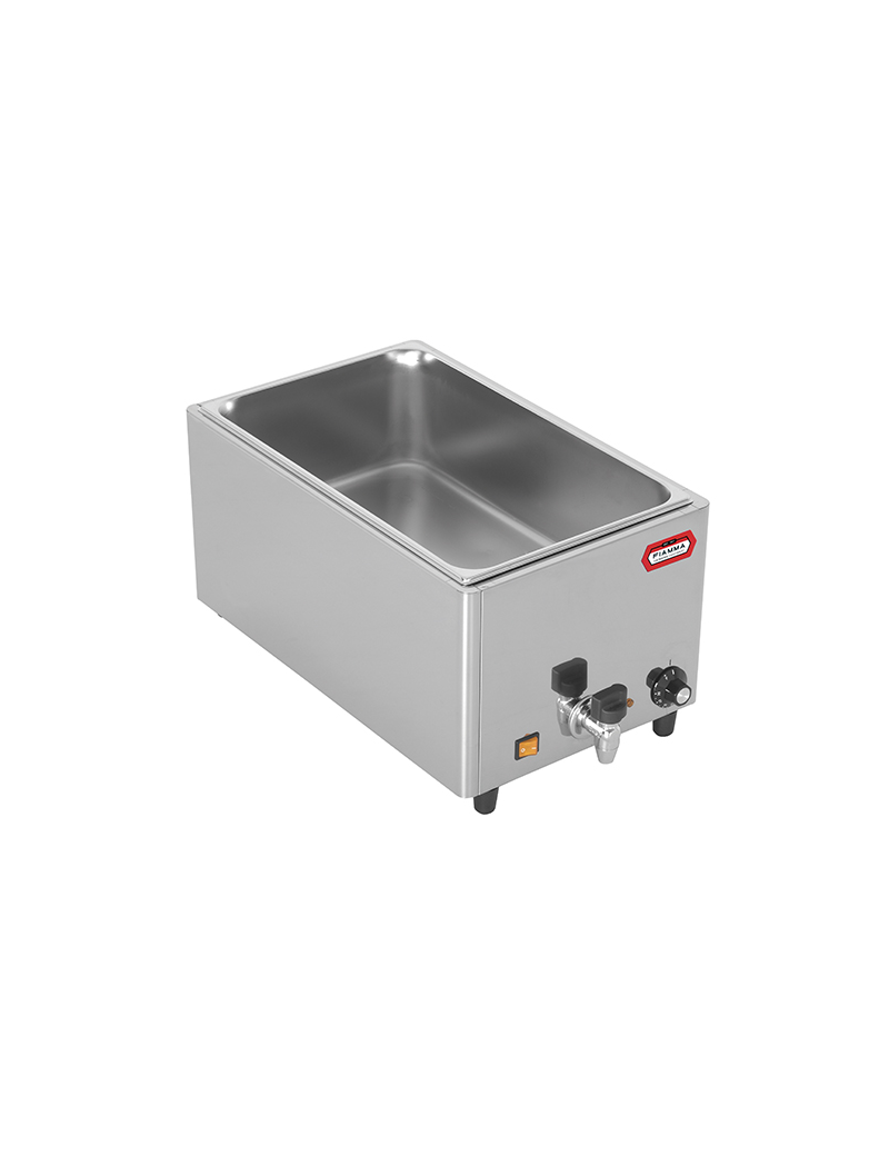 Electric bain-marie with tap BMF 1/1 ET