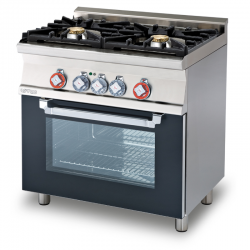 Gas Cooker Lotus CFM2-68GEM glass door