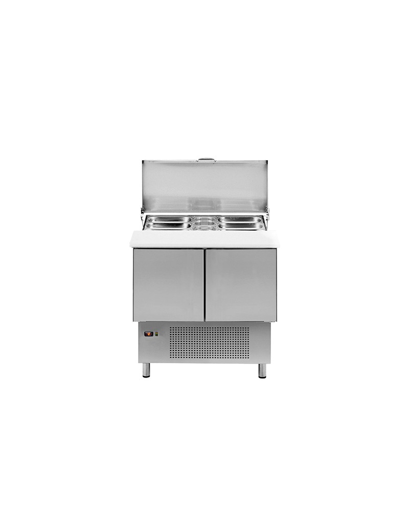 Bancada refrigerada para preparação de sanduíches e saladas GSALT2P HC
