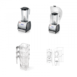 Liquidificador Sirman Barmaster Q detalhes