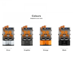 Máquina de sumo de laranja industrial Zumex Essential Pro opções