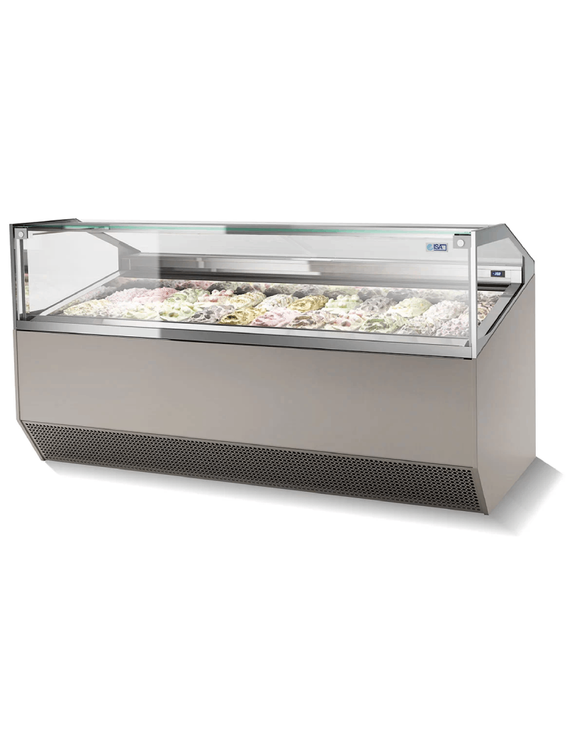 Ice cream display case ISA Supercapri