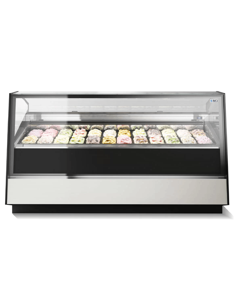 Ice cream display case ISA Stratos