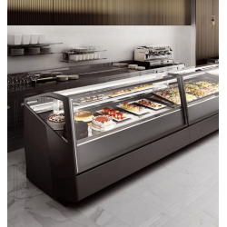 Vitrine de gelados ISA Stratos ambient