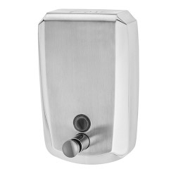 Stainless steel liquid soap dispenser H5Y, 1000 ml