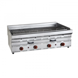 Gas Grill with Deflectors GVD4G_1