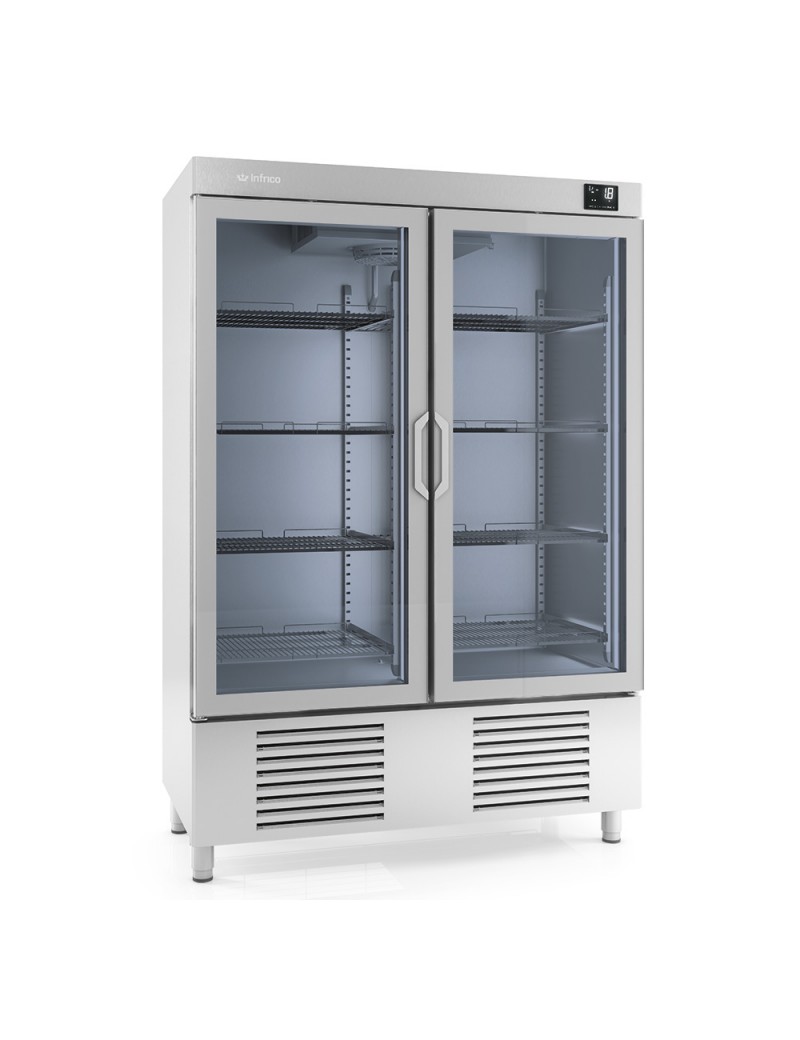 Reach-in glass-door freezer AN 1002 BT CR