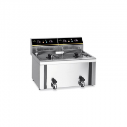 Electric countertop fryer FE 2x9 T