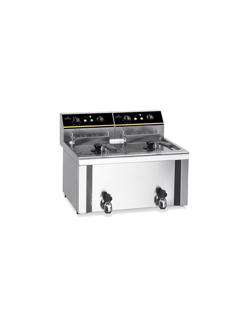 Electric countertop fryer FE 2x9 T