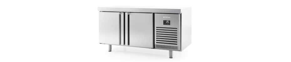 Mesa de congelamento Euronorm 600x400 Para Pastelaria